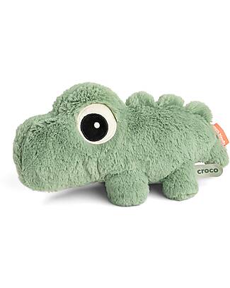 Done By Deer Cuddle Bestie Croco - Green - Super Soft - Contains Mini Book - 0+ Soft Toys