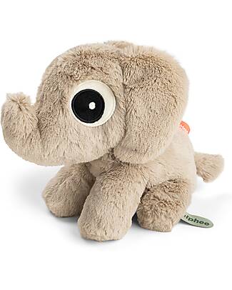 Done By Deer Cuddle Bestie Elphee - Sand - Super Soft - Contains Mini Book - 0+ Soft Toys