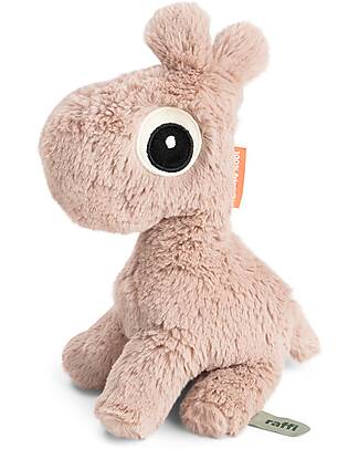 Done By Deer Cuddle Bestie Raffi - Powder - Super Soft - Contains Mini Book - 0+ Soft Toys