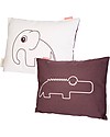 Done By Deer Cuscino 2in1 Elphee/Croco - Rosa Cipria - 35 x 40 cm Cuscini Arredo