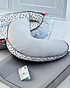 Done By Deer Cuscino Allattamento Happy Dots, Grigio - 100% cotone Cuscini Allattamento_