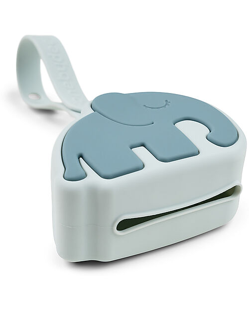 Done By Deer Custodia Portaciucci in Silicone Alimentare - Elphee - Blu Ciucci