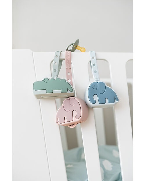 Done By Deer Custodia Portaciucci in Silicone Alimentare - Elphee - Blu Ciucci