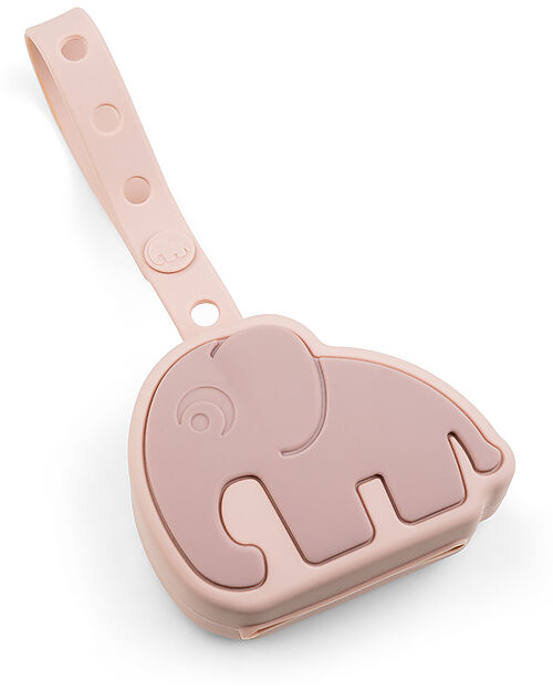 Done By Deer Custodia Portaciucci in Silicone Alimentare - Elphee - Rosa Cipria Ciucci