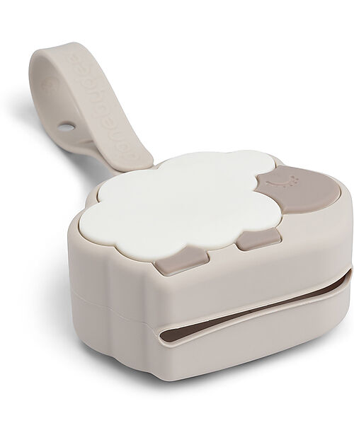 Done By Deer Custodia Portaciucci in Silicone Alimentare - Sheepy - Sabbia Ciucci