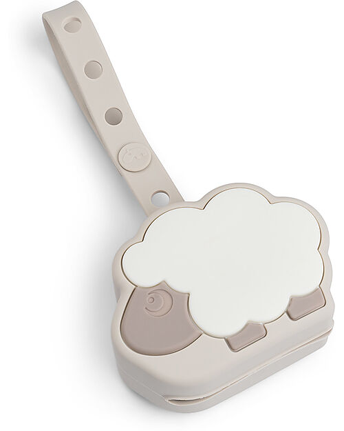 Done By Deer Custodia Portaciucci in Silicone Alimentare - Sheepy - Sabbia Ciucci