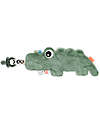 Done By Deer Doudou con Reggiciuccio Cozy Friend - Croco - Verde Doudou