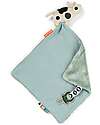 Done By Deer Doudou con Reggiciuccio Deer Friends - Dotti - Blu - 28 x 28 cm - 0+ Doudou