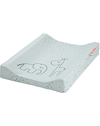 Done By Deer Fasciatoio e Coprifasciatoio Dreamy Dots, Celeste - 50x65x10 cm - Cotone Coprifasciatoi e Imbottiture
