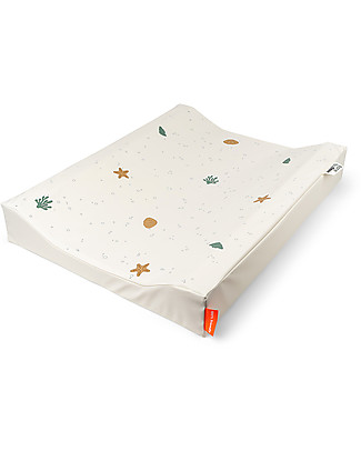 Done By Deer Fasciatoio e Coprifasciatoio Sea Friends Beige - 50x65x10 cm - Waterproof Fasciatoi