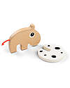 Done By Deer Gioco a Incastro con Massaggiagengive- Ozzo - Con Legno - 3m+ Giochi per Neonati_