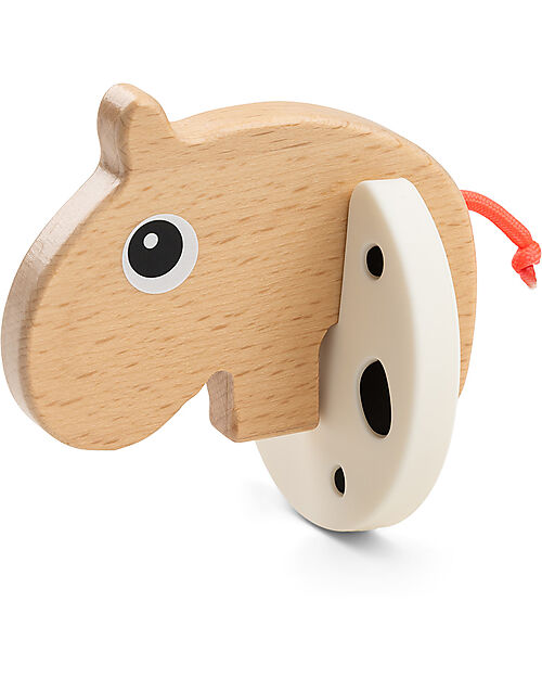 Done By Deer Gioco a Incastro con Massaggiagengive- Ozzo - Con Legno - 3m+ Giochi per Neonati_