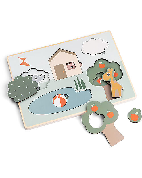 Done By Deer Gioco a Incastro Deer Friends - Legno - 18M+ Incastri in Legno