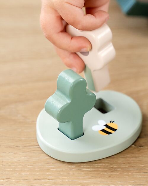 Done By Deer Gioco a Incastro Fattoria - Tiny Farm - +2 anni Incastri in Legno