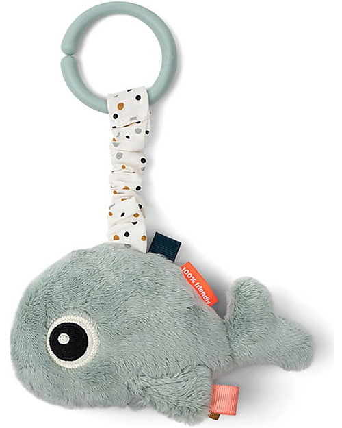 Done By Deer Gioco da Appendere -Wally - Blu Peluche