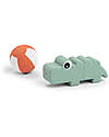 Done By Deer Gioco da Bagno Croco - Verde - Silicone Giochi Bagno