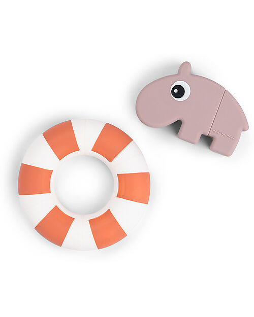 Done By Deer Gioco da Bagno Ozzo - Cipria - Silicone Giochi Bagno