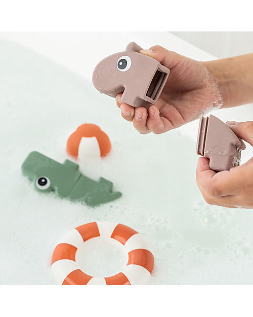 Done By Deer Gioco da Bagno Ozzo - Cipria - Silicone Giochi Bagno