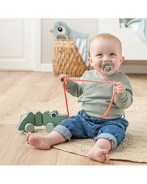 Done By Deer Gioco da Trainare - Croco - Verde Trainabili