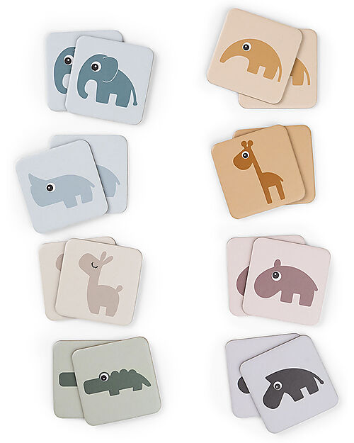 Done By Deer Gioco Memory - Deer Friends - 16 carte - +2 anni Memory