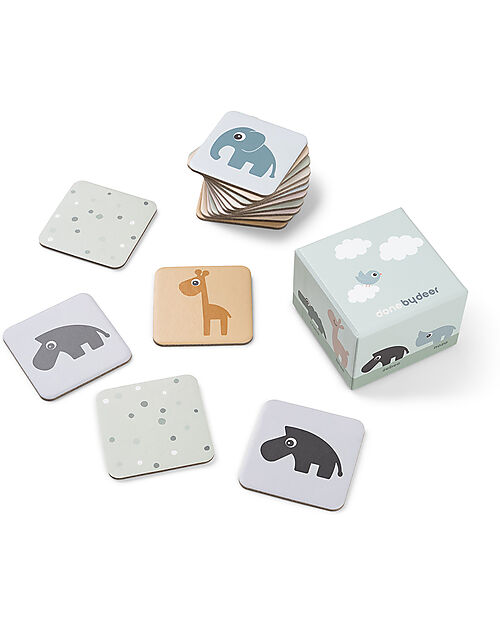 Done By Deer Gioco Memory - Deer Friends - 16 carte - +2 anni Memory