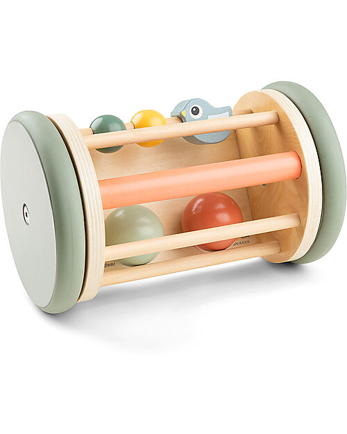 Done By Deer Gioco Multiattività in Legno - Birdee - 3m+ Giochi per Neonati_