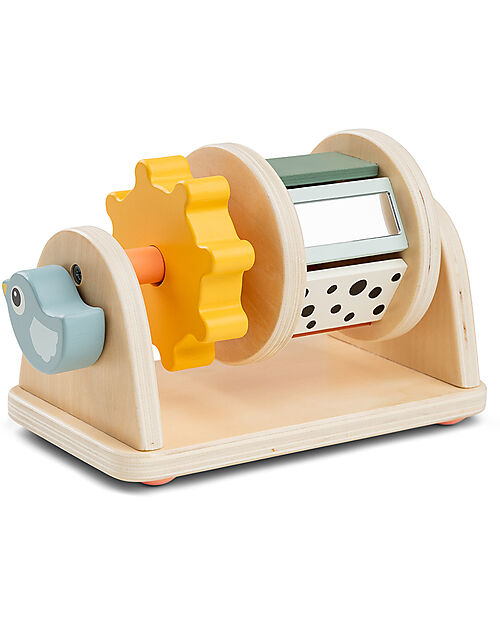 Done By Deer Gioco Multisensoriale in Legno - Birdee - 3m+ Giochi per Neonati_