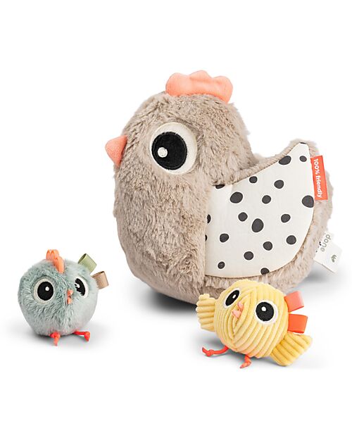 Done By Deer Gioco Nascondino Multisensoriale - Tiny Farm - 6m+ Giochi Sensoriali_