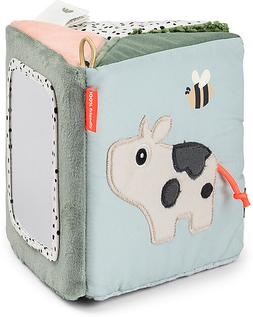 Done By Deer Gioco Pieghevole Specchio Multisensoriale - Tiny Farm Giochi Sensoriali_