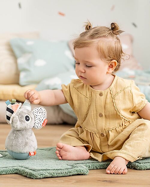 Done By Deer Gioco Tumbler - Elphee - Grigio - 9 x 21 cm - 3m+ Giochi per Neonati_