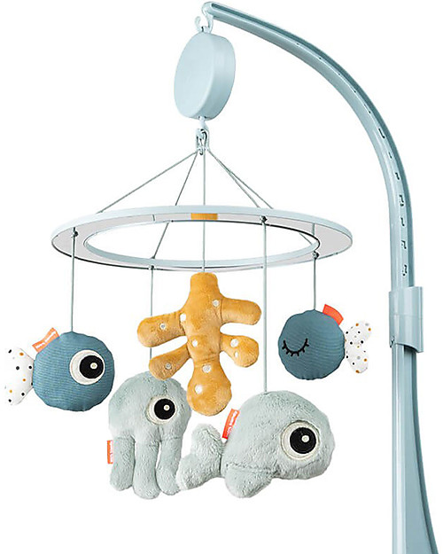 Done By Deer Giostrina Musicale  Mobile Sea Friends -Blu - Dalla Nascita Giochi per Neonati_