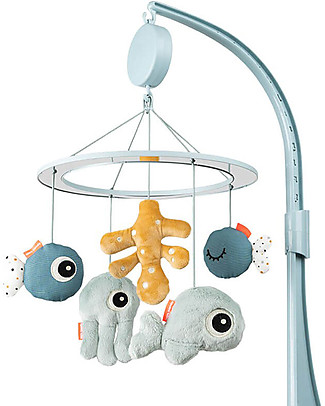 Done By Deer Giostrina Musicale Mobile Sea Friends -Blu - Dalla Nascita Peluche