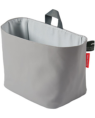 Done By Deer Grande Tasca da Muro Impermeabile Grigio - Fatta con Materiale Riciclato! Contenitori Porta Giochi