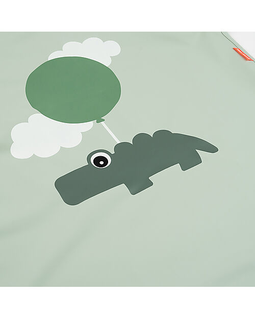 Done By Deer Grembiule Impermeabile con Collo Elastico - Verde - Happy Clouds Far finta di