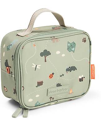 Done By Deer Insulated Lunch Bag - Tiny Trails - Green - 2,8 L Thermal Containers