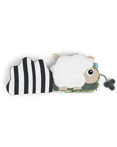 Done By Deer Libro Sensoriale Multiattività Tiny Farm - Colour Mix - 3m+ Giochi Sensoriali_