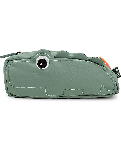 Done By Deer Marsupio per Bambini - Croco - Green - Fatto con Bottiglie di Plastica Riciclata Astucci per la Scuola