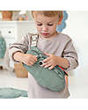Done By Deer Marsupio per Bambini - Croco - Green - Fatto con Bottiglie di Plastica Riciclata Astucci per la Scuola