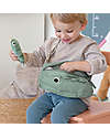 Done By Deer Marsupio per Bambini - Croco - Green - Fatto con Bottiglie di Plastica Riciclata Astucci per la Scuola