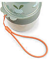 Done By Deer Mini Contenitori Snack con due Scomparti - S Birdee - Verde
 Porta Merenda