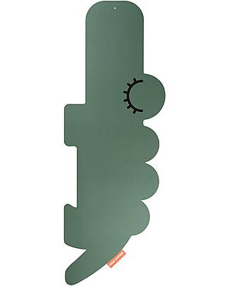 Done By Deer Misuratore d'Altezza - Croco - Verde - Fino a 140 cm! Decorazioni da Parete