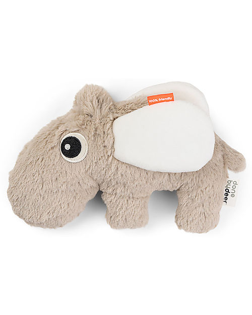 Done By Deer Ozzo l'Ippopotamo - Il Morbidissimo Peluche - 23 x 15 cm - Sabbia - 3m+ Peluche