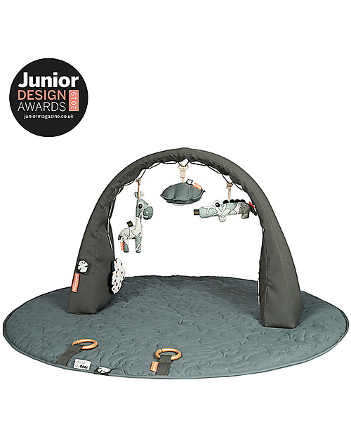 Done By Deer Palestrina Attività Flessibile e Tappeto Gioco, Tiny Tropics - Perfetto come set da viaggio! Palestrine