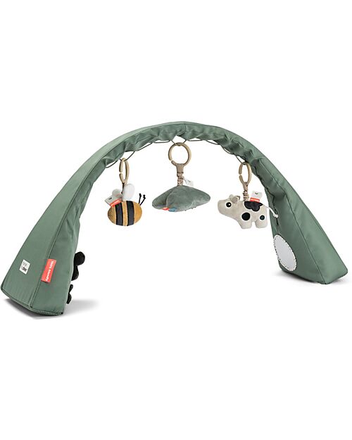 Done By Deer Palestrina Attività Flessibile - Tiny Farm - Verde - Perfetta anche in Viaggio - 0+ Palestrine