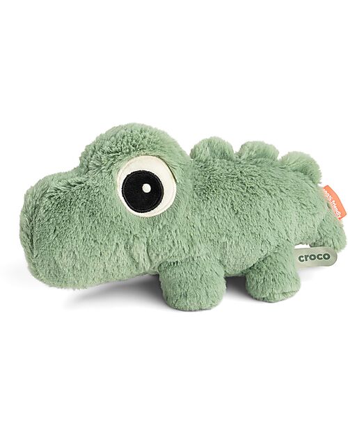 Done By Deer Peluche Croco - Verde - Super Morbido - Contiene Mini Libro - 0+ Peluche