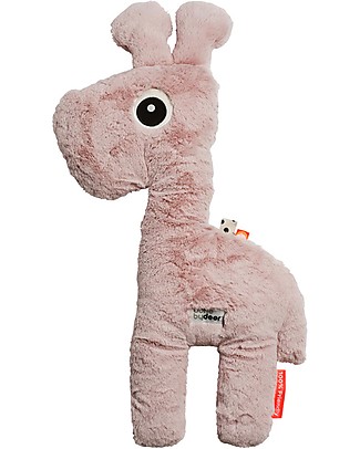 Done By Deer Peluche Cuddle Friend Raffi, Rosa Cipria - 40x66 cm Peluche