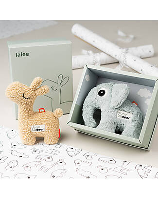 Done By Deer Peluche - Lalee il Lama - Sabbia - Confezione Regalo - 6m+ Peluche