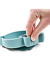 Done By Deer Piatto a Scomparti - Silicone Alimentare - Stick&Stay - Birdee - Blu Piatti e Scodelle