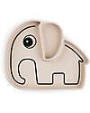 Done By Deer Piatto a Scomparti - Silicone Alimentare - Stick&Stay - Elphee - Sabbia Piatti e Scodelle