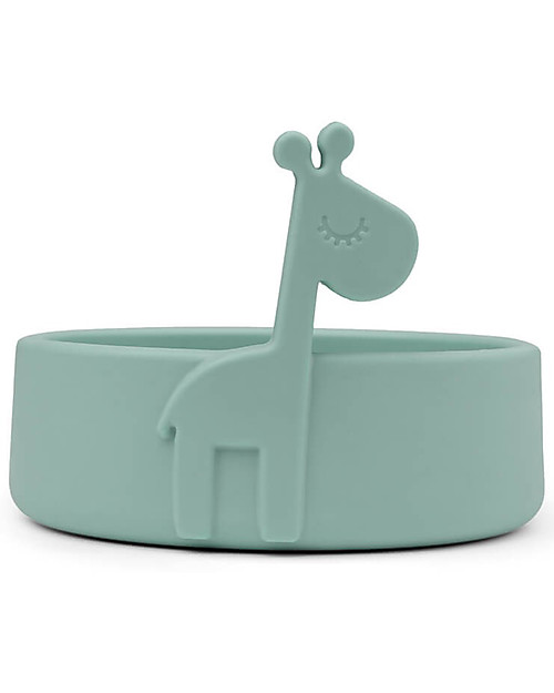 Done By Deer Piatto Anti-Scivolo in Silicone Alimentare -Peekaboo - Raffi - Celeste Piatti e Scodelle